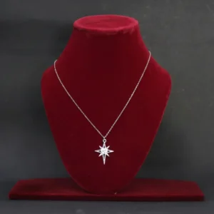 celestial star pendant necklace for women