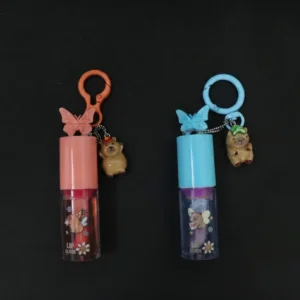 Cute Lip Gloss Keychain Collection