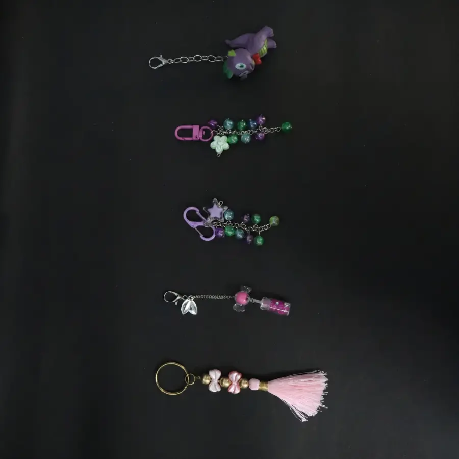 Handmade Cute Charm Keychain Collection Handmade Cute Charm Keychain Collection